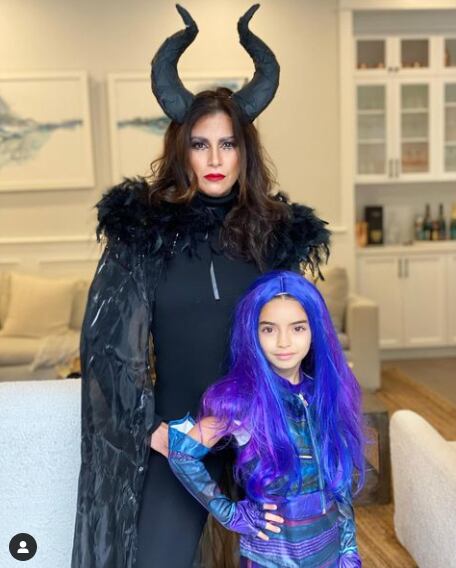 Alessandra Rosaldo se disfraza junto a Aitana.