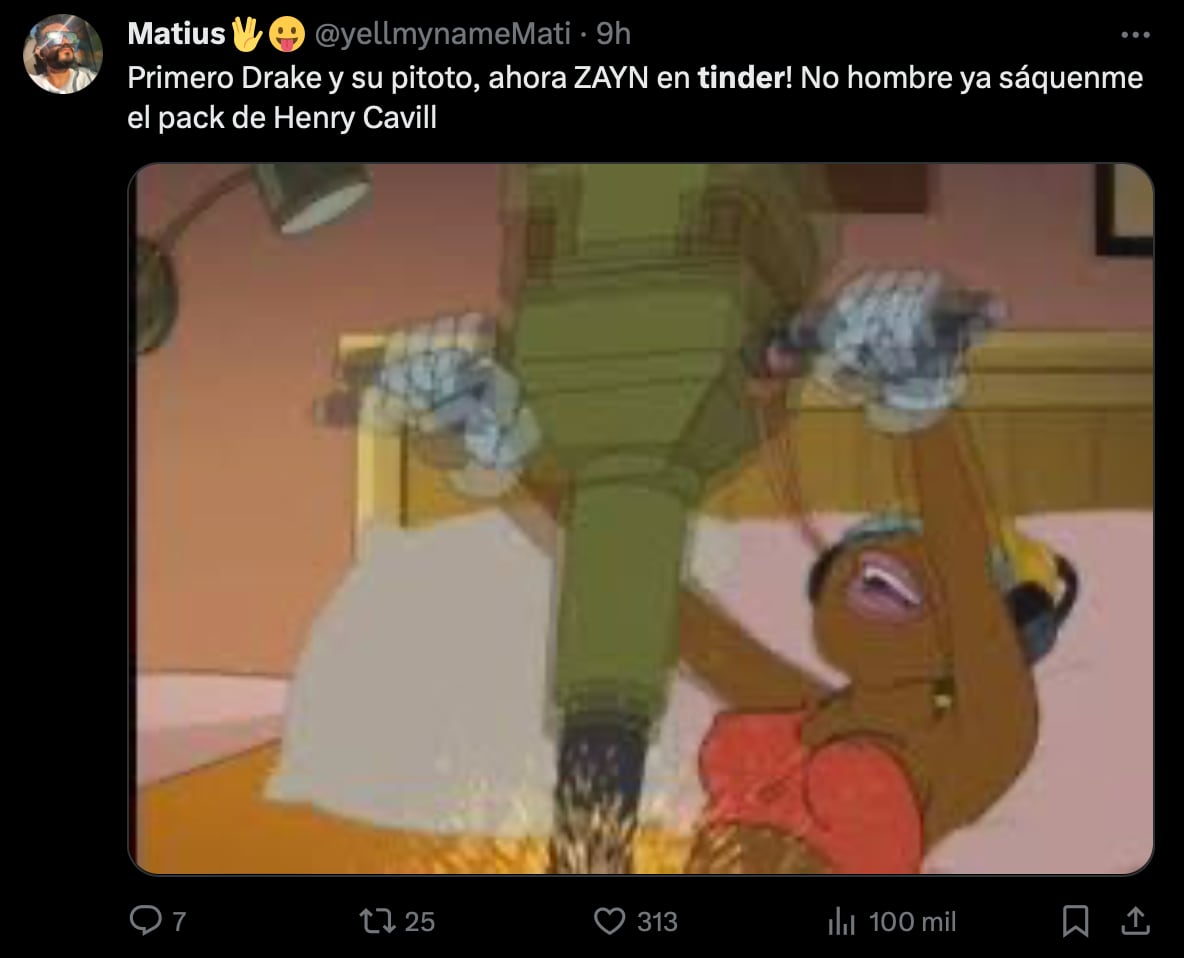 Zayn Malik está siendo funado por conversación filtrada donde quería un trío y solo provoca memes