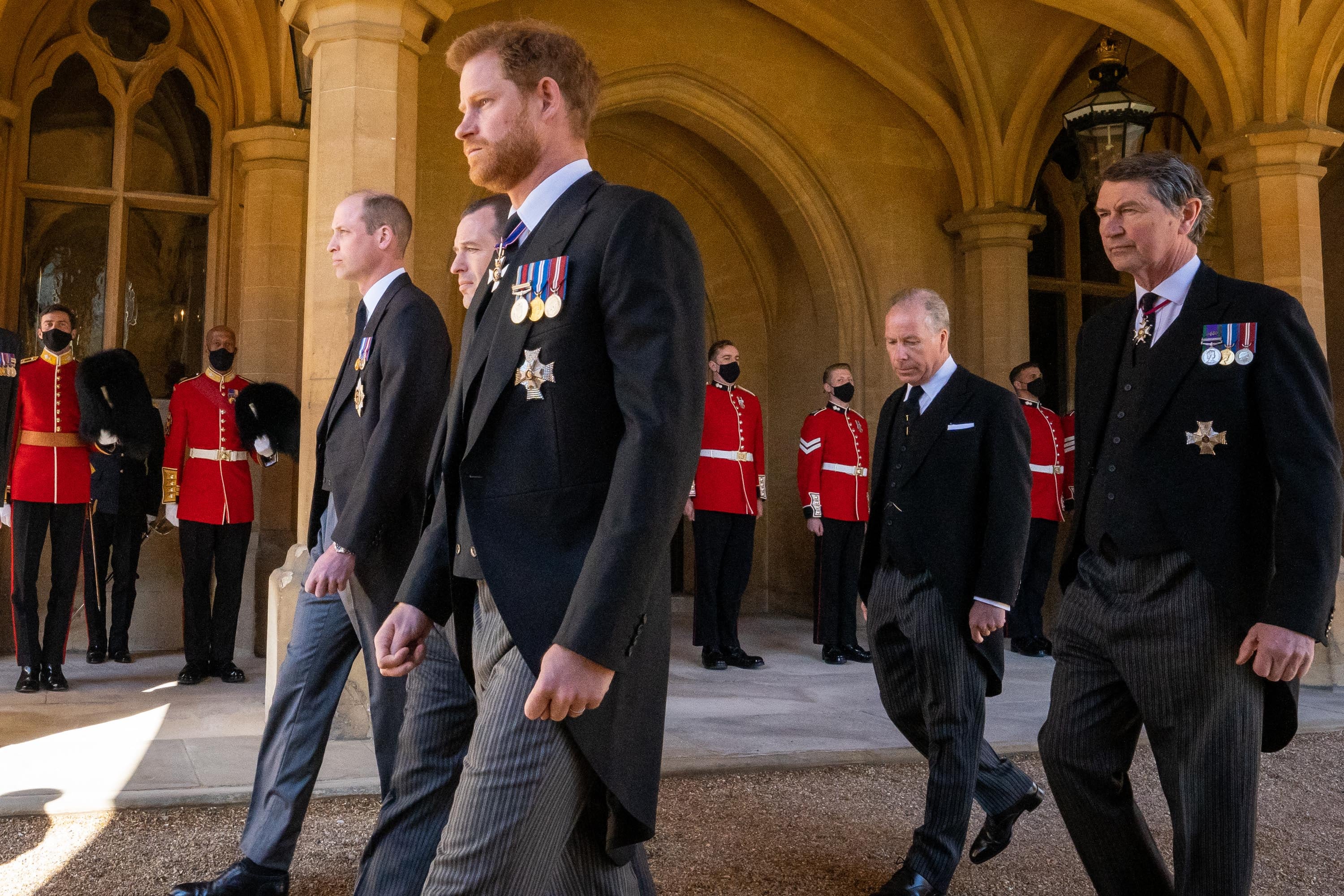 Príncipes William y Harry