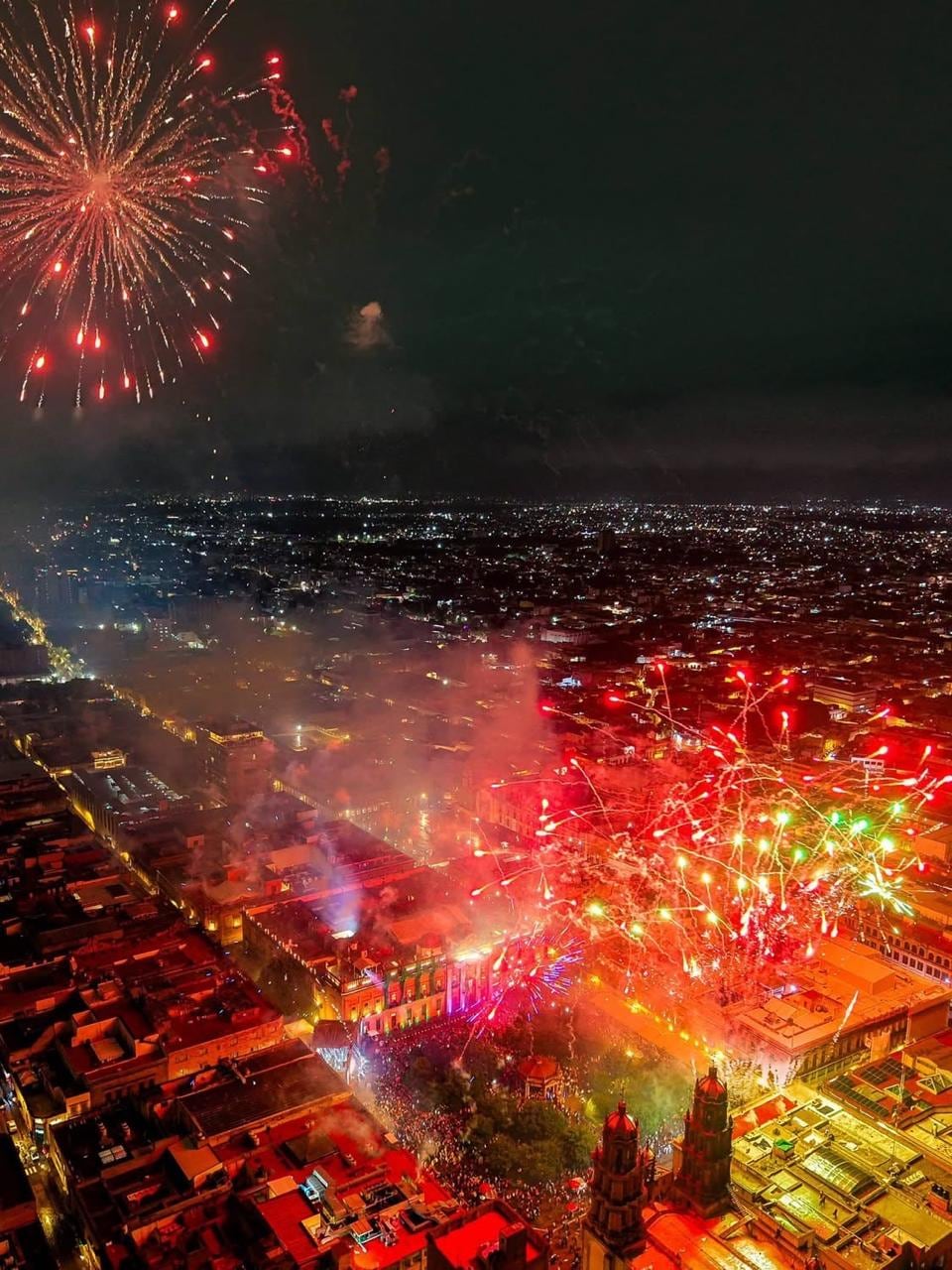 San Luis Potosí vive Grito de Independencia en paz y con saldo blanco