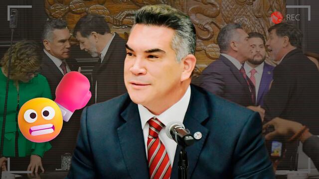 Alejandro Moreno no se arrepiente de pleito con Gerardo Fernández Noroña en Cámara de Senadores