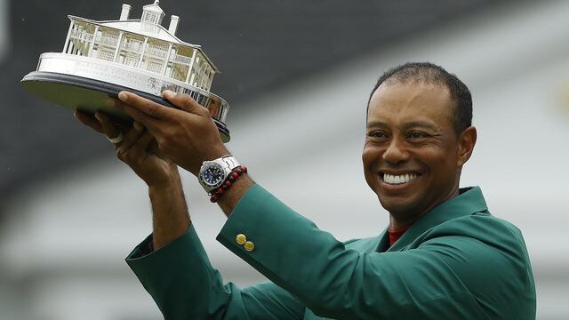 Woods ganó su quinto título en Augusta