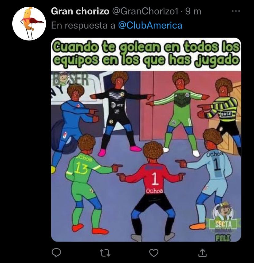 Memes Club América.