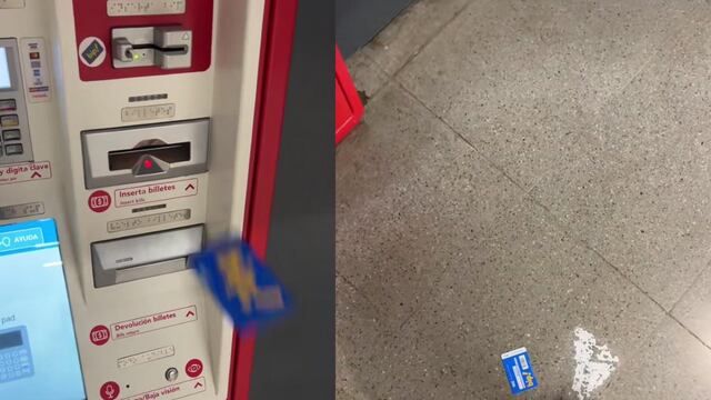 El cajero le desprecia por no tener saldo