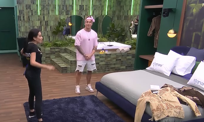 Karime Pindter y Agustín Fernández comparten suite