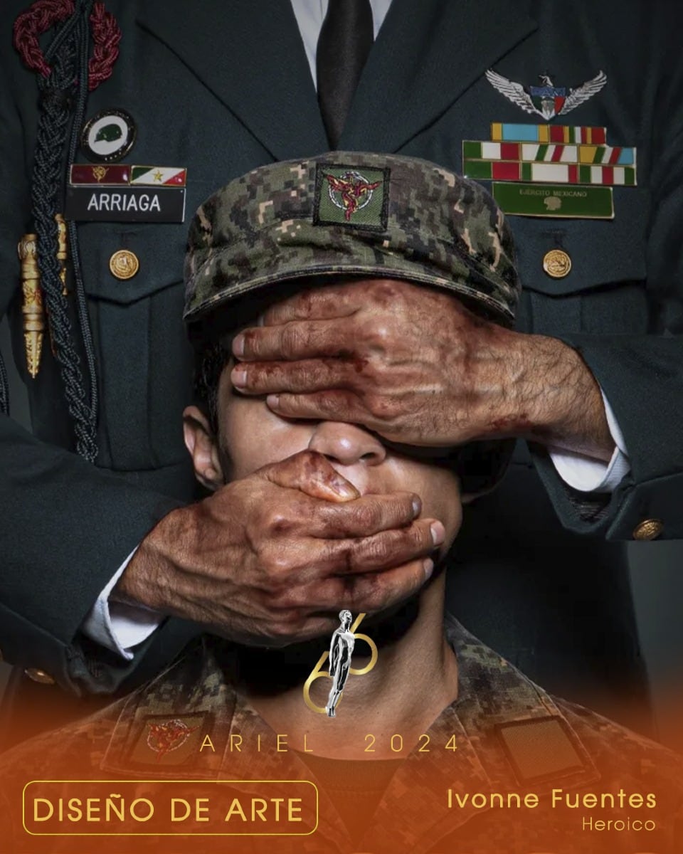 Heroico, ganadora a los Premios Ariel 2024 en la categoría Mejor Diseño de Arte