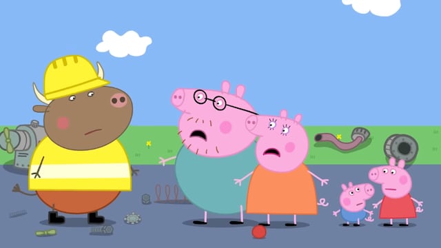 Peppa Pig de Día Nacional del Corvette