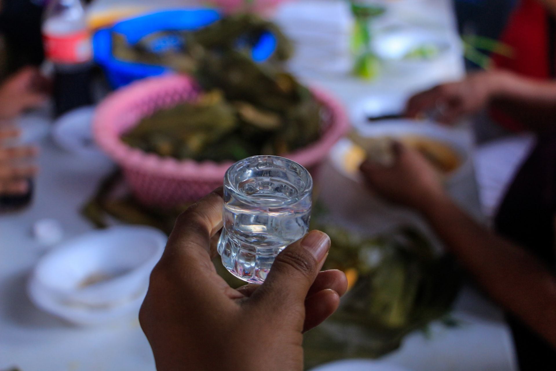 Vaso de mezcal