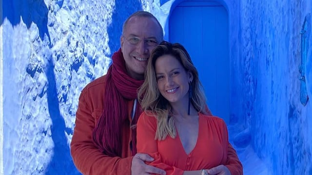 Altair Jarabo y su esposo, Frédéric García