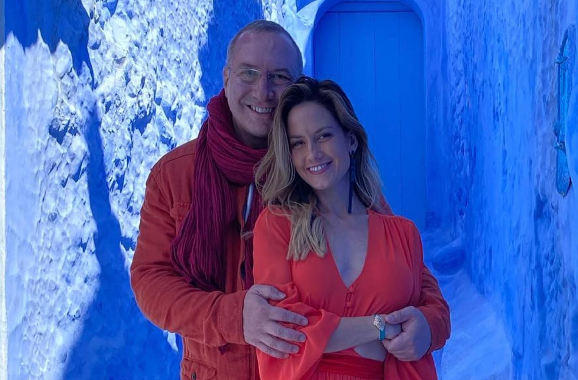 Altair Jarabo y su esposo, Frédéric García