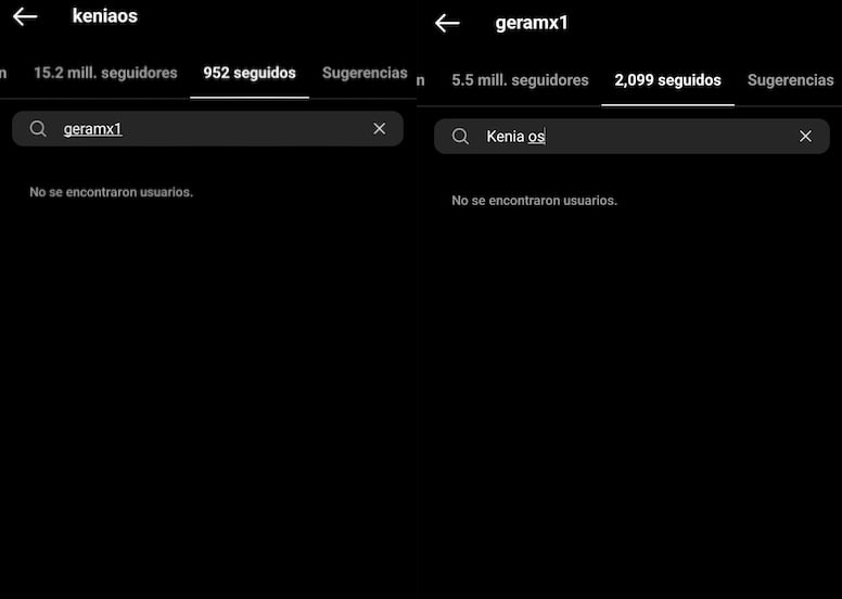 Kenia Os y Gera MX ya no se siguen en Instagram