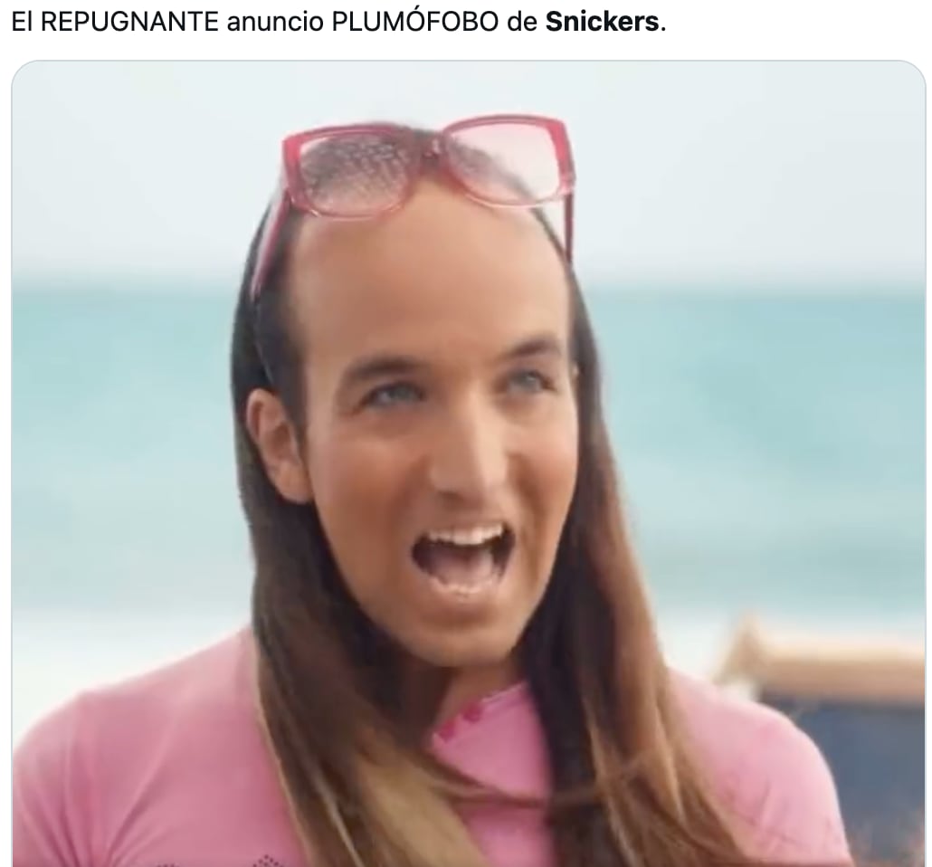 Críticas al comercial de Snickers