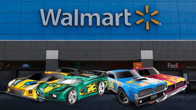 Carritos de Hot Wheels en Walmart