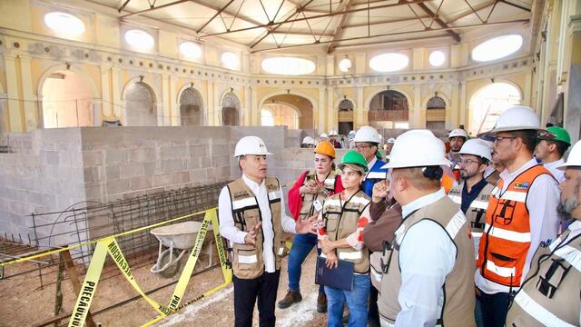Alfonso Durazo supervisa rehabilitación del Mercado Municipal de Hermosillo