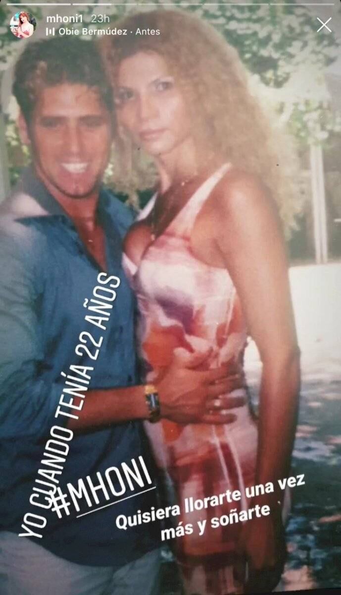 Mhoni Vidente cuando tenía 22 años