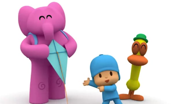 Pocoyó y el el Día Internacional de la Cometa