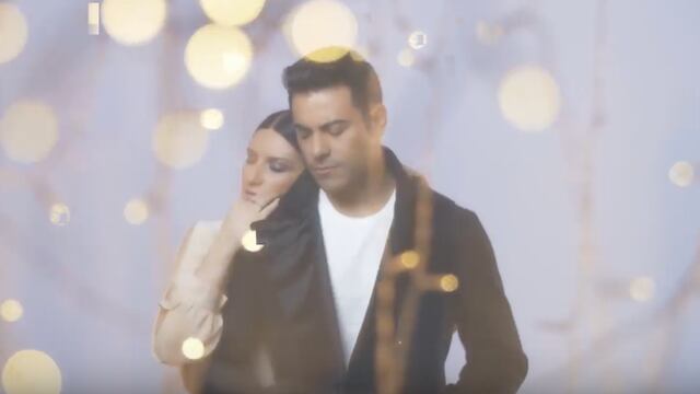 Carlos Rivera y Laura Pausini