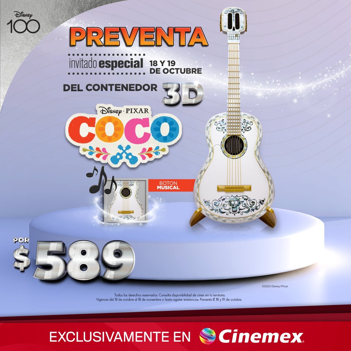 Palomera de Coco en Cinemex