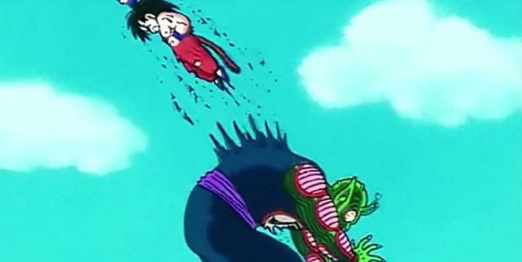 Goku derrota a Piccoro