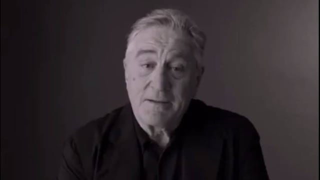 De Niro. Contra Trump.