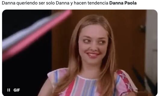 Usuario dice que Danna Paola fomentó el bullying contra usuaria de X.