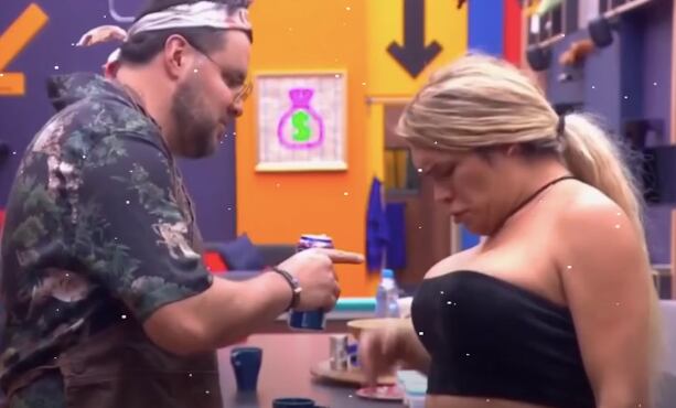 Paul Stanley y Wendy Guevara en La Casa de los Famosos México