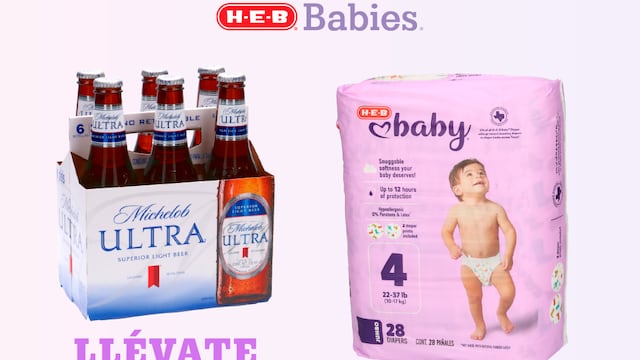 H-E-B México lanza ofertón: Regala six de cerveza en la compra de pañales para bebé