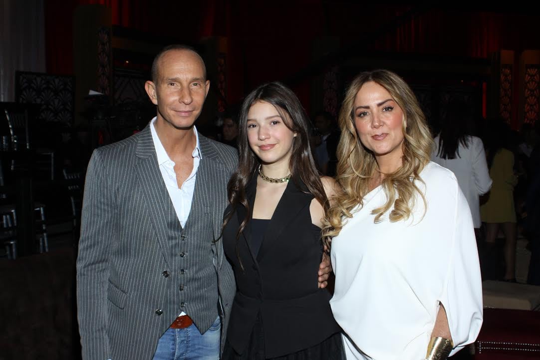 Erik Rubín, Mía y Andrea Legarreta