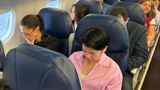 Vuelo comercial de Sheinbaum