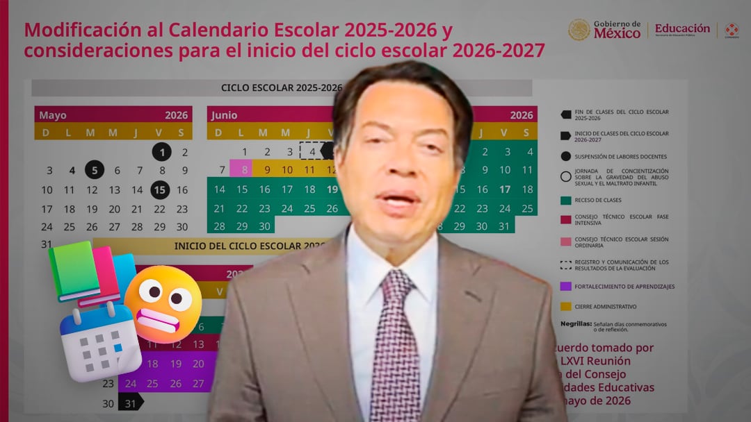 Mario Delgado confirma que el 5 de junio será el último día de clases