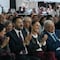 Claudia Sheinbaum fue una espectadora más en la presentación del libro de Beatriz Gutiérrez Müller