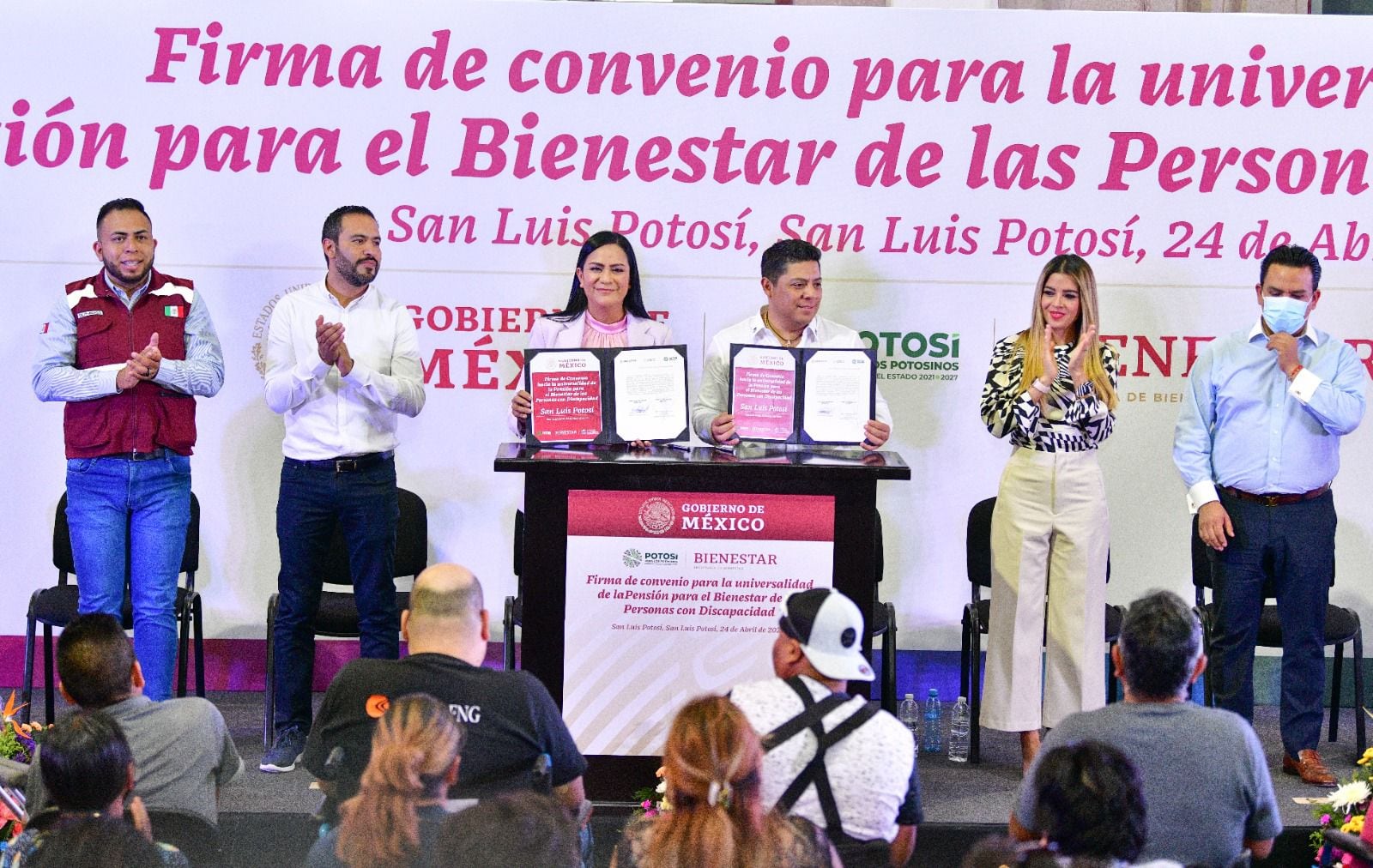 Inicia el registro de la Pensión para el Bienestar de las Personas con Discapacidad en San Luis Potosí