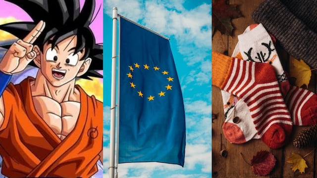 Este 9 de mayo es el Día de Goku, el Día de Europa y el Día Mundial de los Calcetines Perdidos