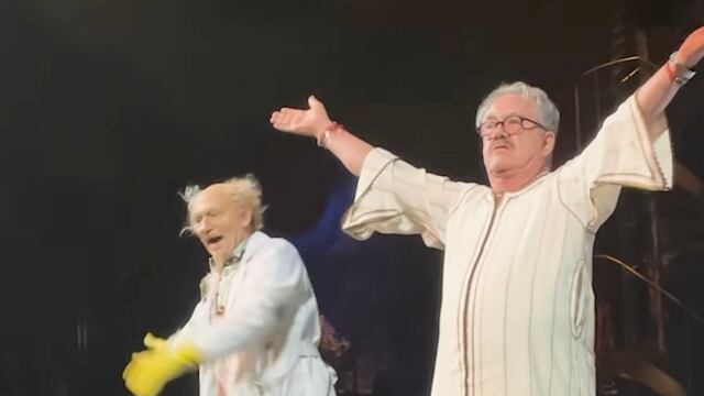Pedro Sola subió al escenario del Cirque du Soleil