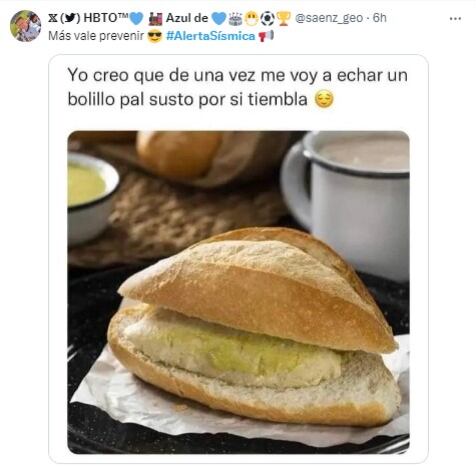 Memes por la prueba de la alerta sísmica