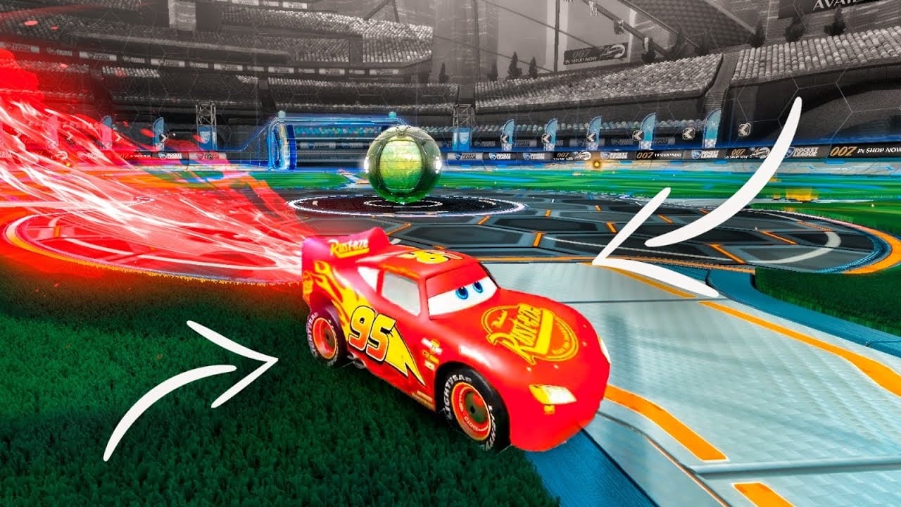 Rayo McQueen se une a Rocket League y esto es lo que incluye el mega paquete