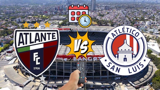 Atlante vs San Luis: Hora y canal para ver el partido de la Jornada 14 de la Liga MX