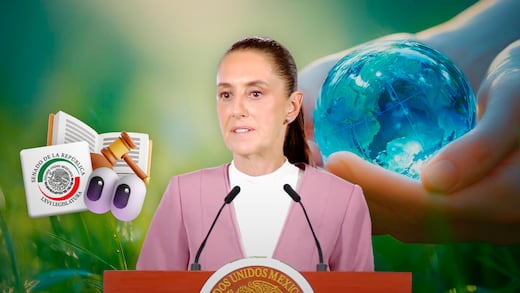 Senado recibe iniciativa de Sheinbaum para nueva ley ambiental; será turnada a Diputados