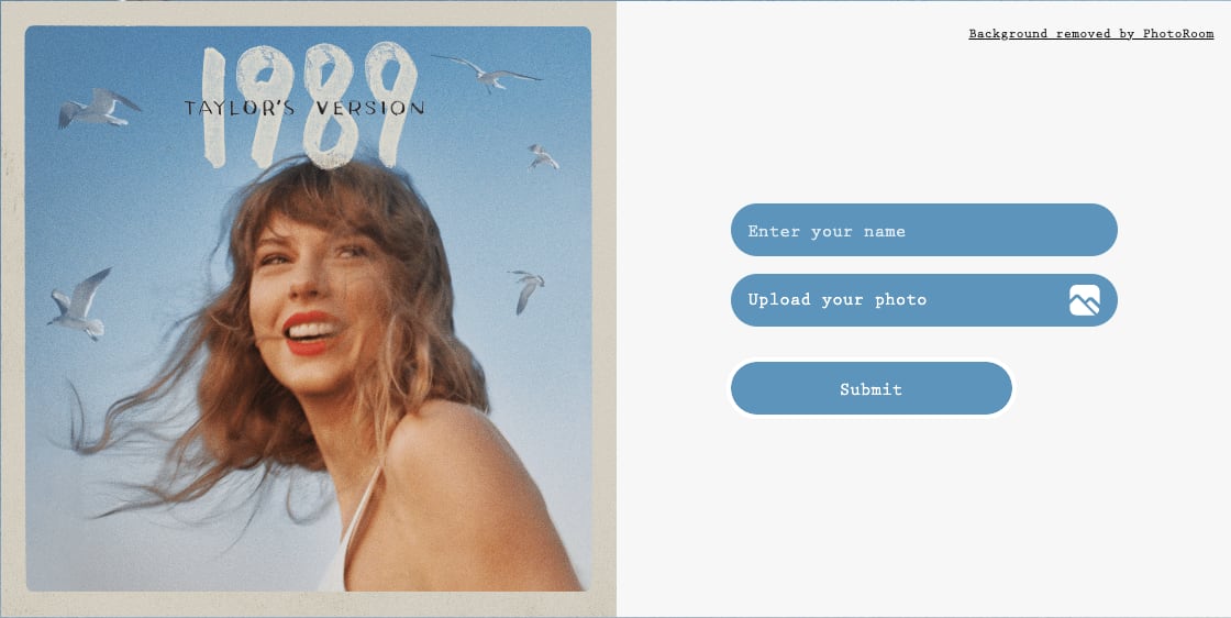 Así puedes hacer tu póster personalizado de Taylor Swift 1989 Taylor's Version