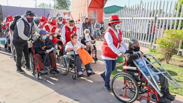 Vacunación en Chimalhuacán