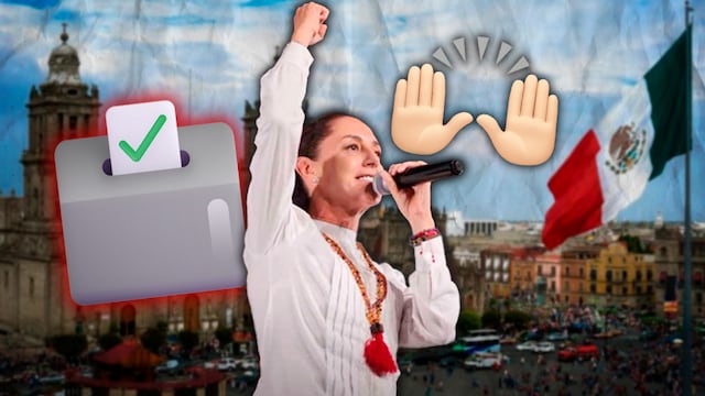 Claudia Sheinbaum en el Zócalo CDMX