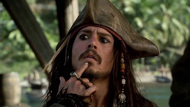 Johnny Depp como Jack Sparrow
