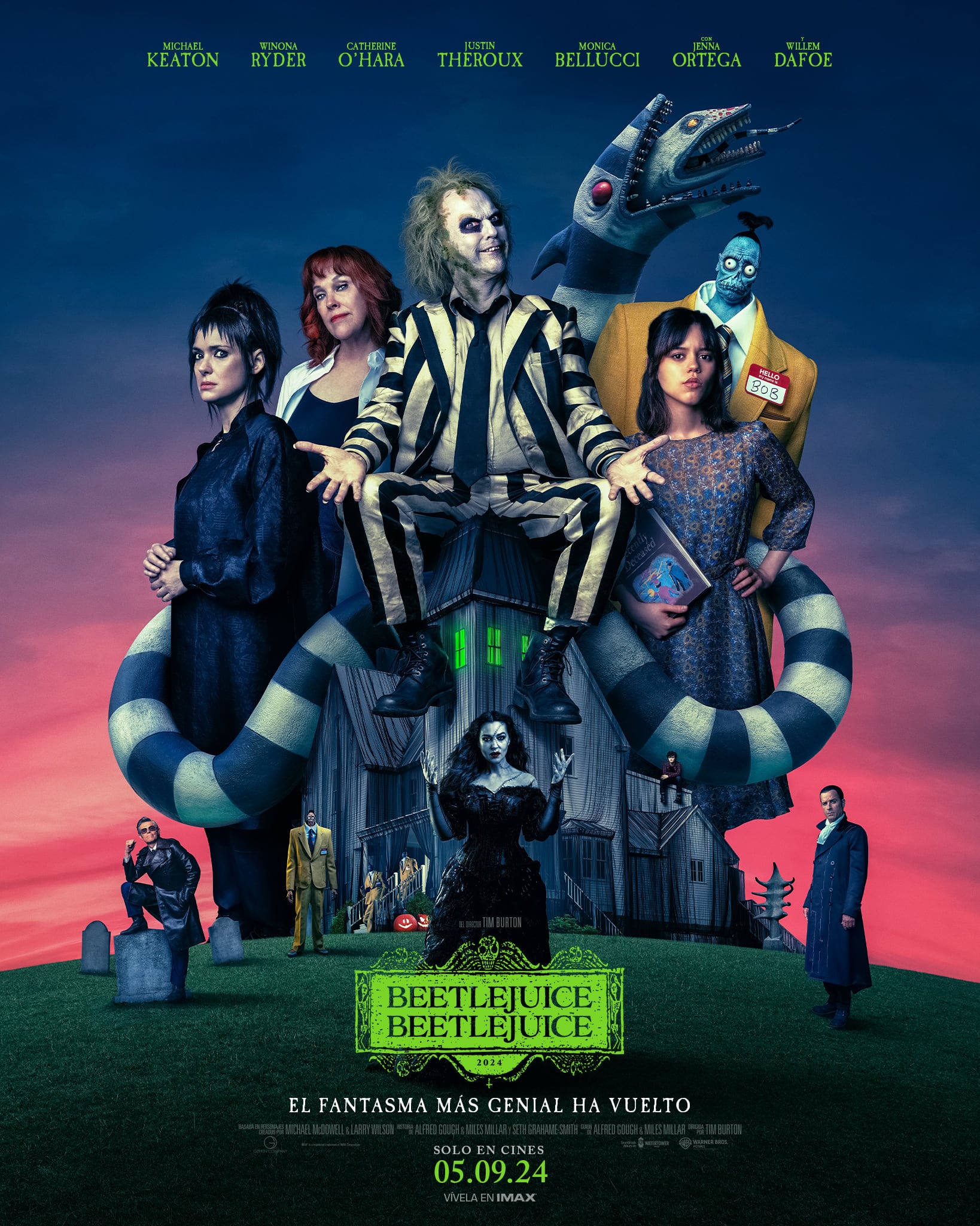 Beetlejuice 2: Tráiler, estreno, elenco y póster de la esperada película de Tim Burton