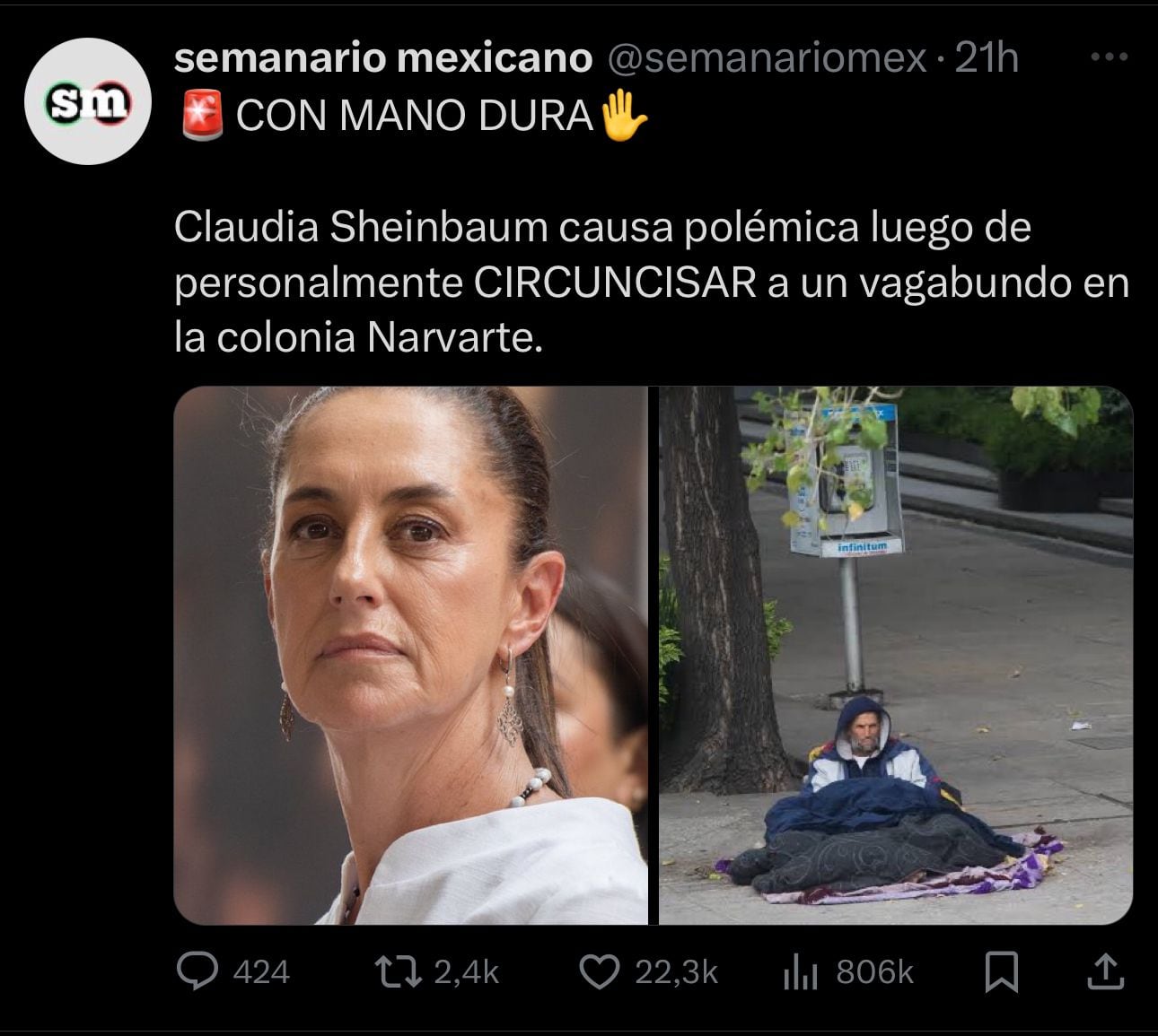 Circuncisión Claudia Sheinbaum