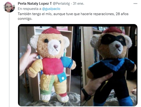 Usuarios muestran su Talking Teaching Teddy