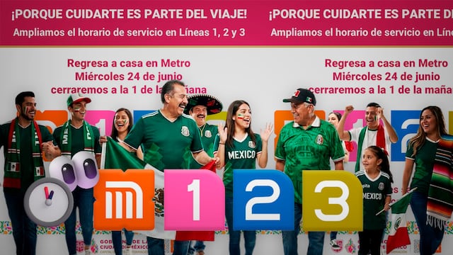 Metro CDMX ampliará el horario de tres líneas por el partido México vs Chequia