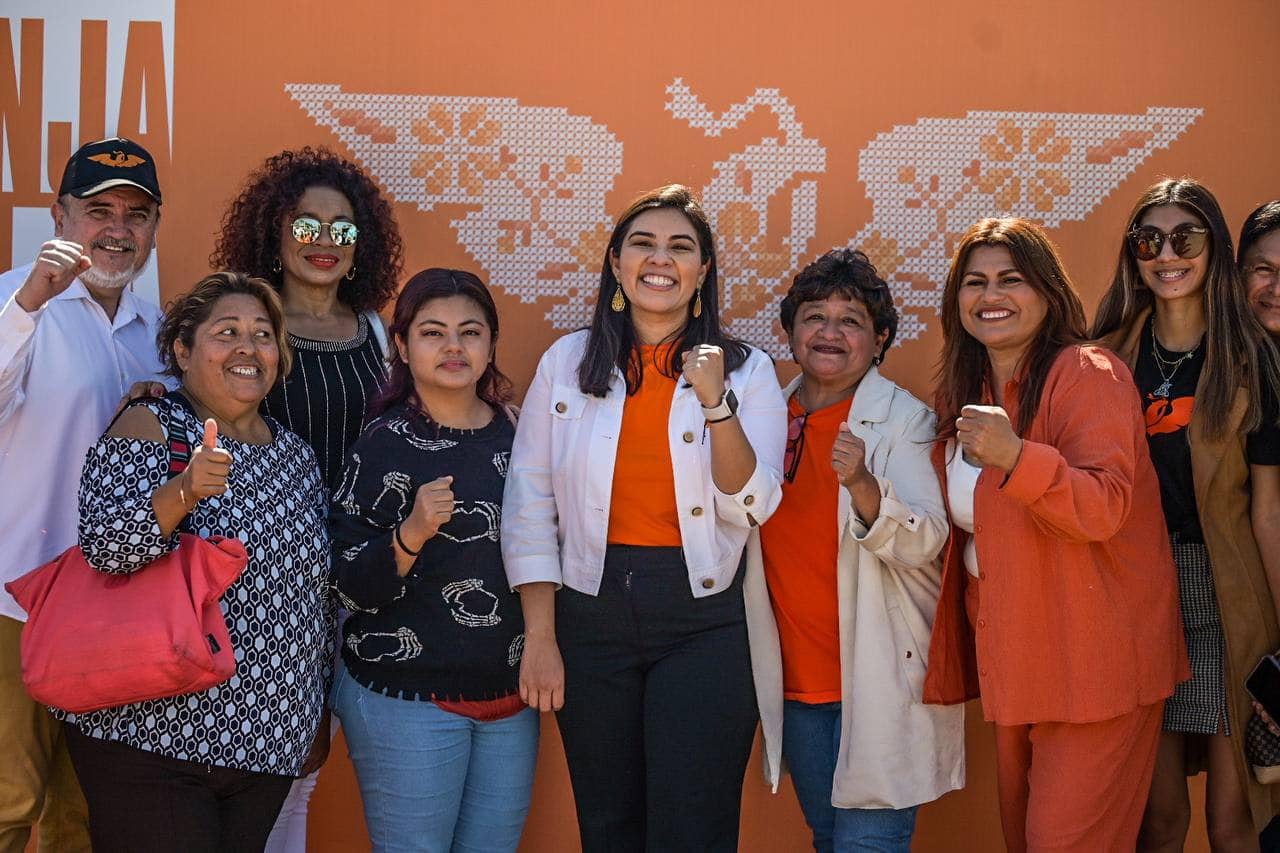 Vida Gómez Herrera, candidata de Movimiento Ciudadano al gobierno de Yucatán