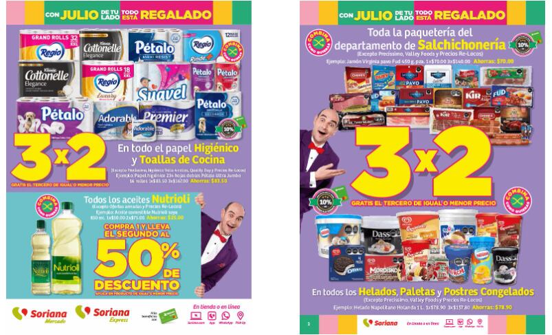Julio Regalado Soriana 2023: Estas son las mejores ofertas hasta el 5 de julio