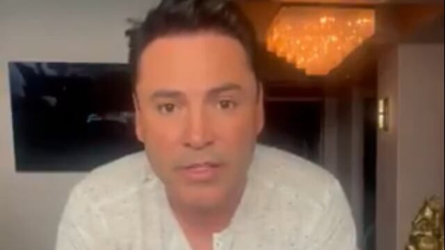 Oscar de la Hoya logra recuperarse del Covid-19