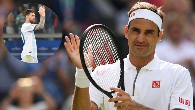Federer habló sobre el talento de Messi